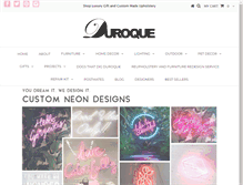 Tablet Screenshot of duroque.com